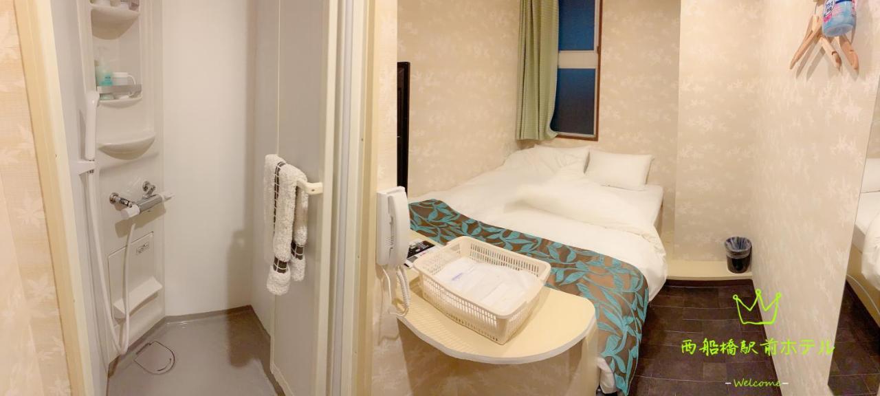 Nishifunabashi Ekimae Hotel Exterior foto